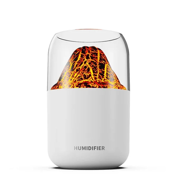 Volcano Planet Humidifier 300Ml Home Bedroom Colorful Usb Essential Oil Diffuser Humidifier Desktop Silent Humidifiers