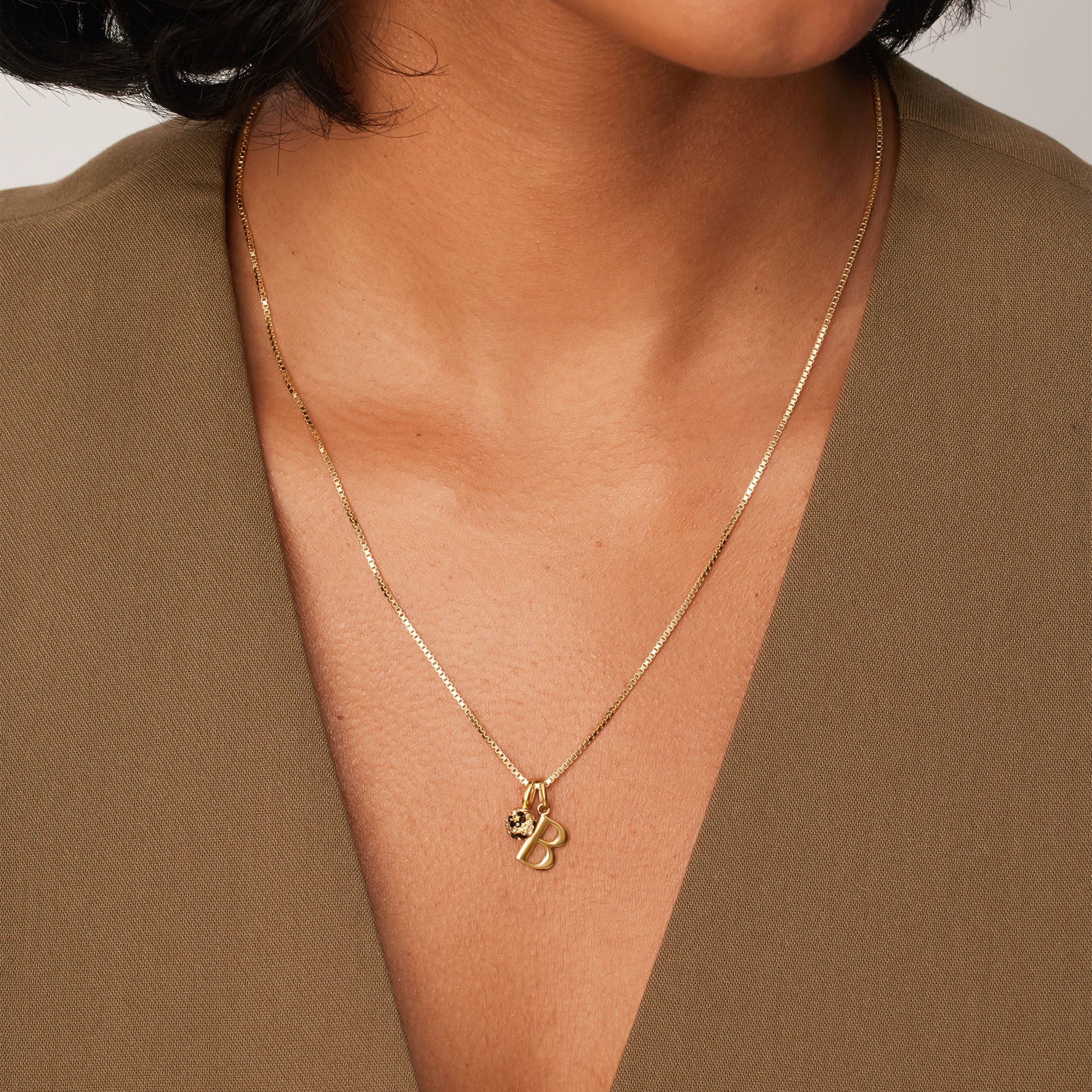 Box Chain Slider Necklace