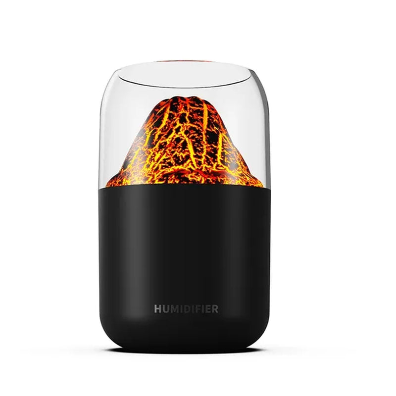 Volcano Planet Humidifier 300Ml Home Bedroom Colorful Usb Essential Oil Diffuser Humidifier Desktop Silent Humidifiers